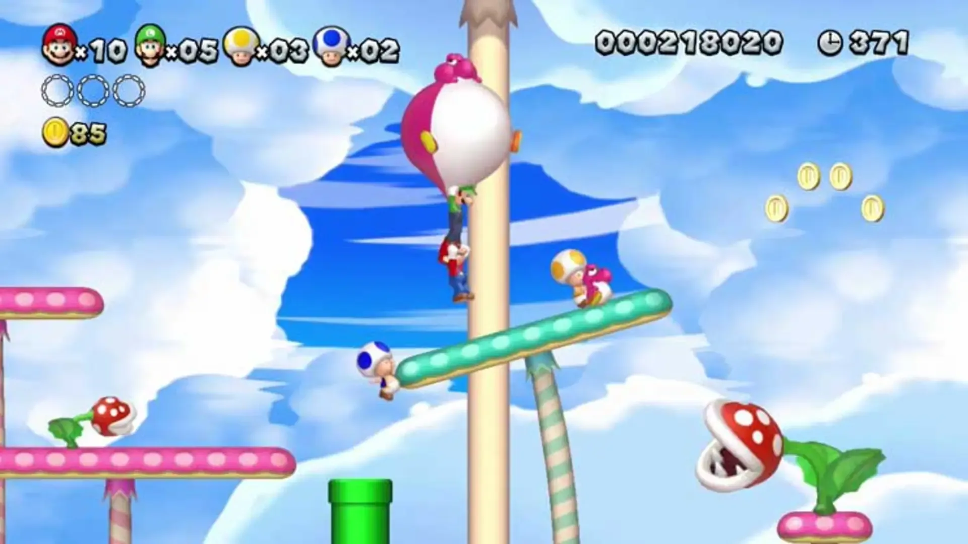 Captura de pantalla - New Super Mario Bros. U + New Super Luigi U