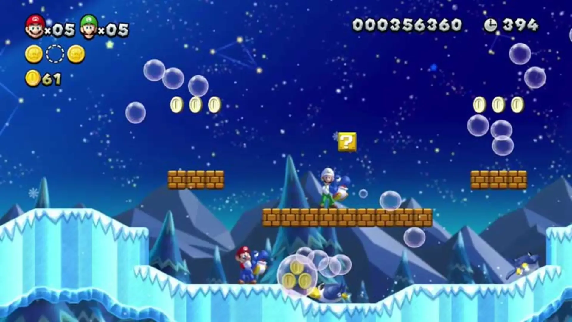 Captura de pantalla - New Super Mario Bros. U + New Super Luigi U