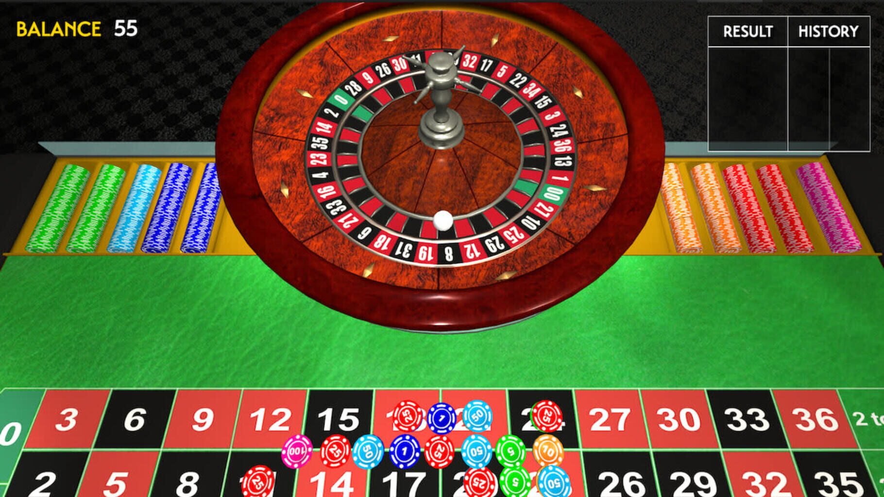 Roulette screenshot