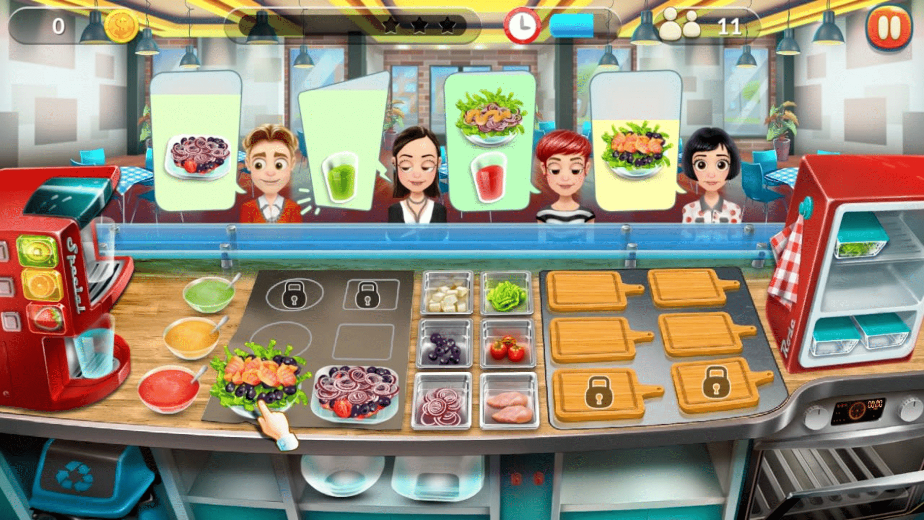 Salad Bar Tycoon screenshot