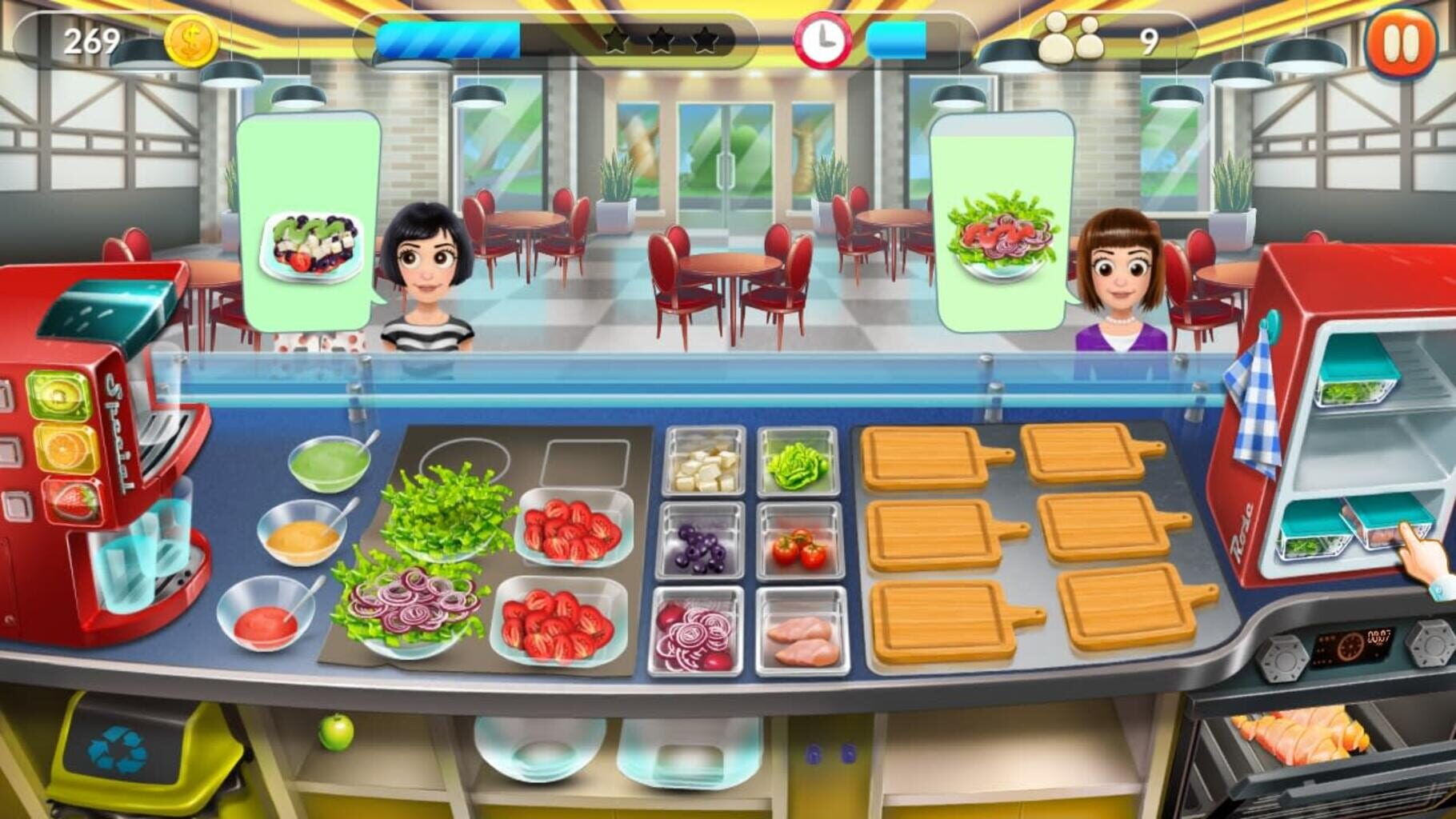 Captura de pantalla - Salad Bar Tycoon