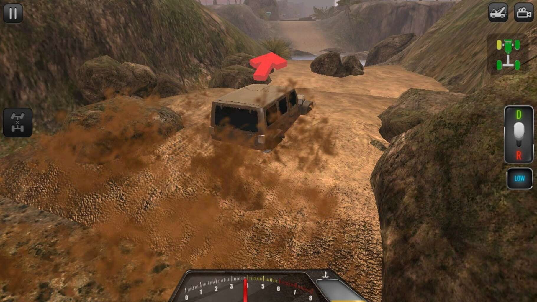 Offroad Driving Simulator 4x4: Trucks & SUV Trophy screenshot