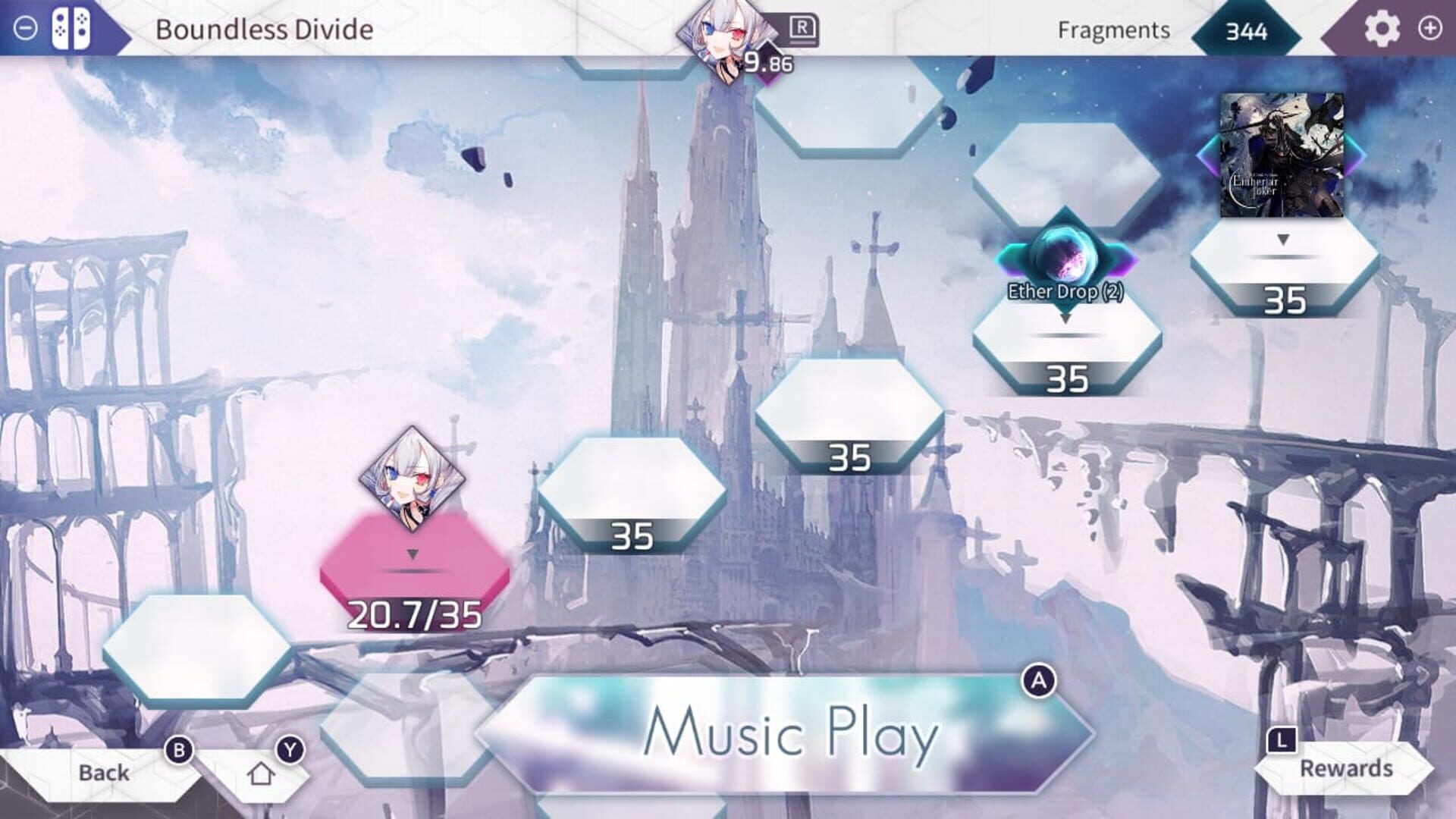 Arcaea screenshot