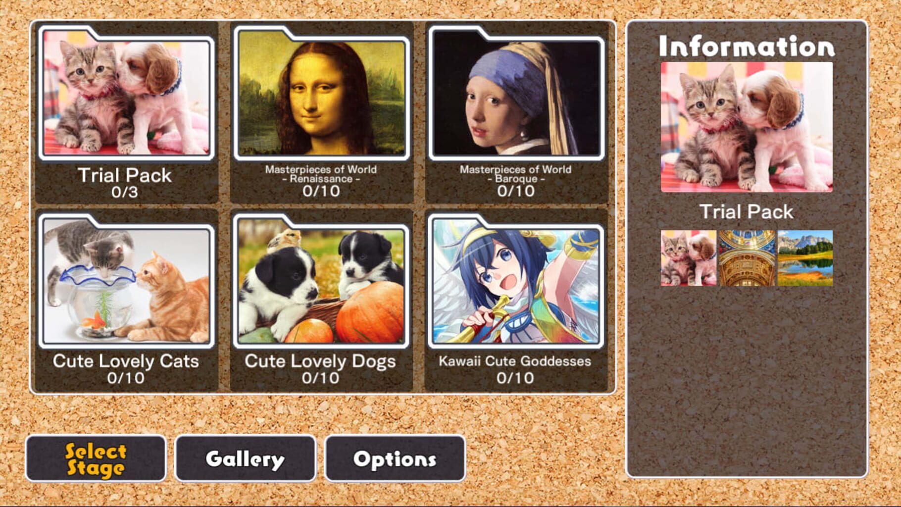 Jigsaw Masterpieces screenshot