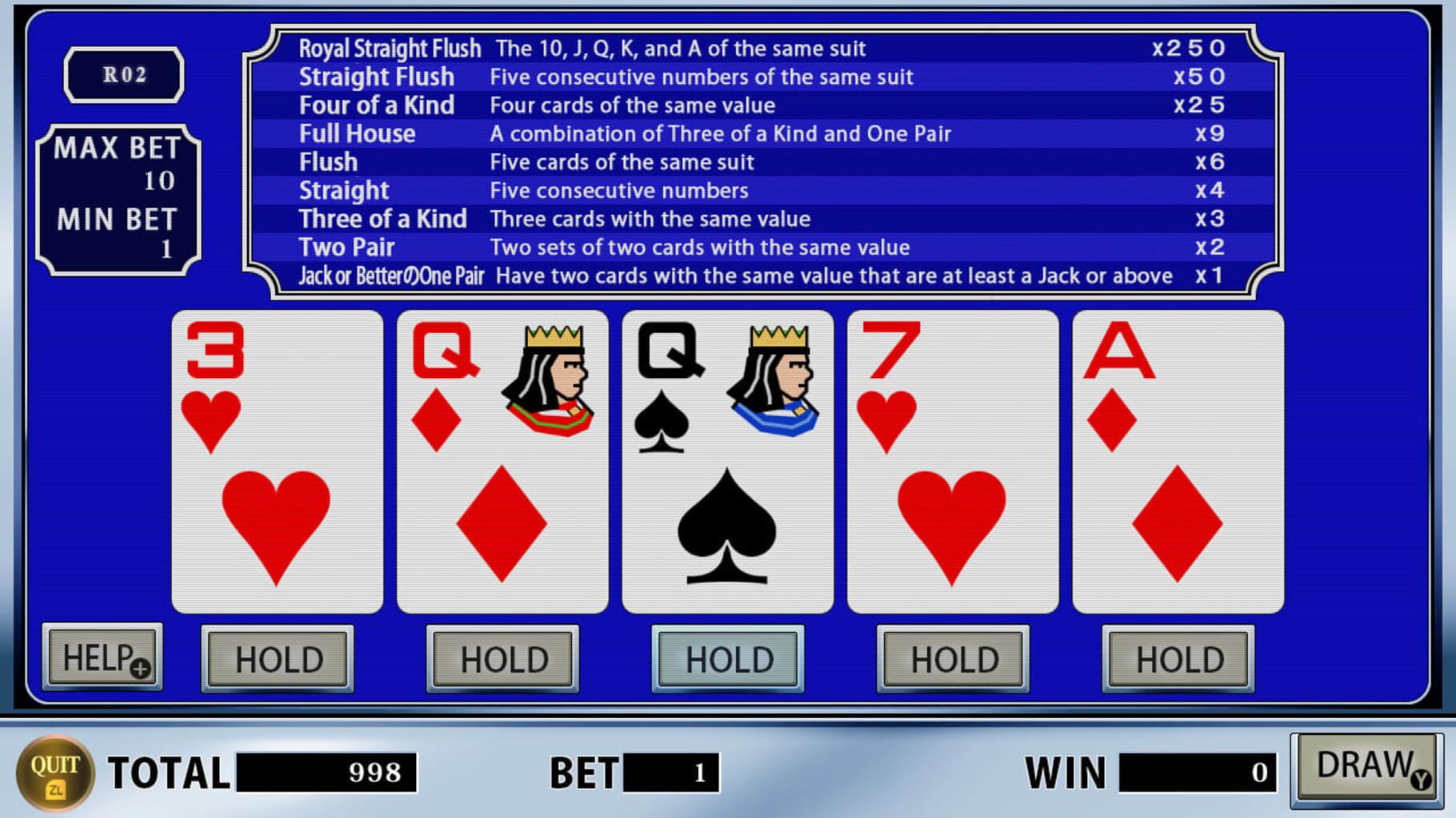 Captura de pantalla - The Casino: Roulette, Video Poker, Slot Machines, Craps, Baccarat