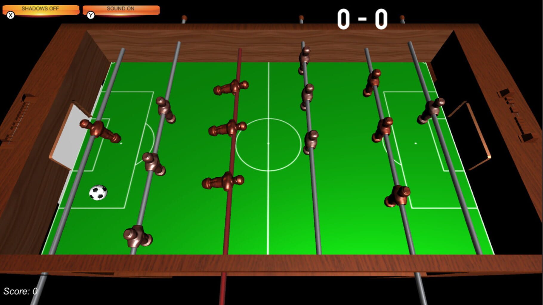 Table Soccer Foosball screenshot