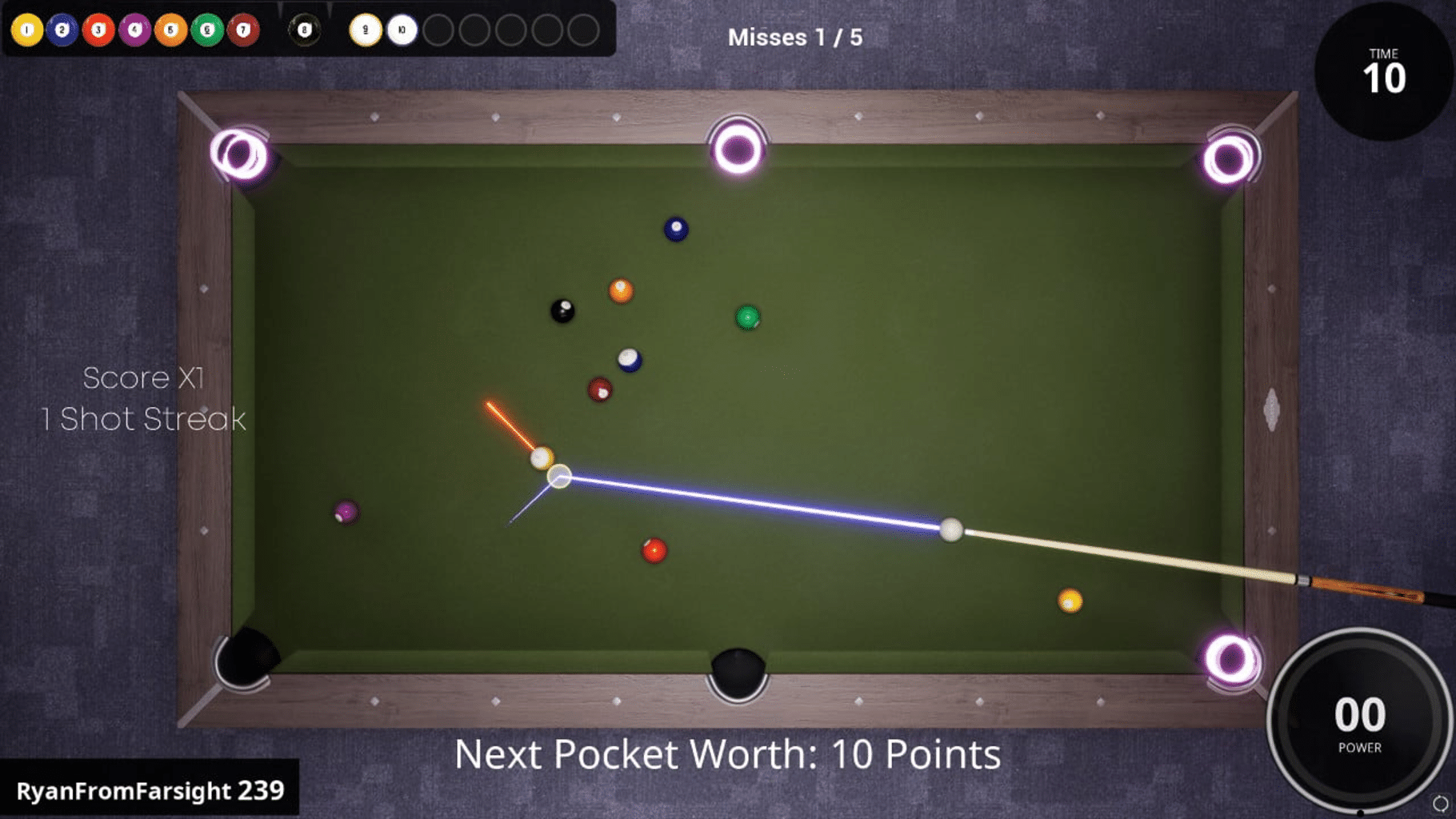 Brunswick Pro Billiards screenshot