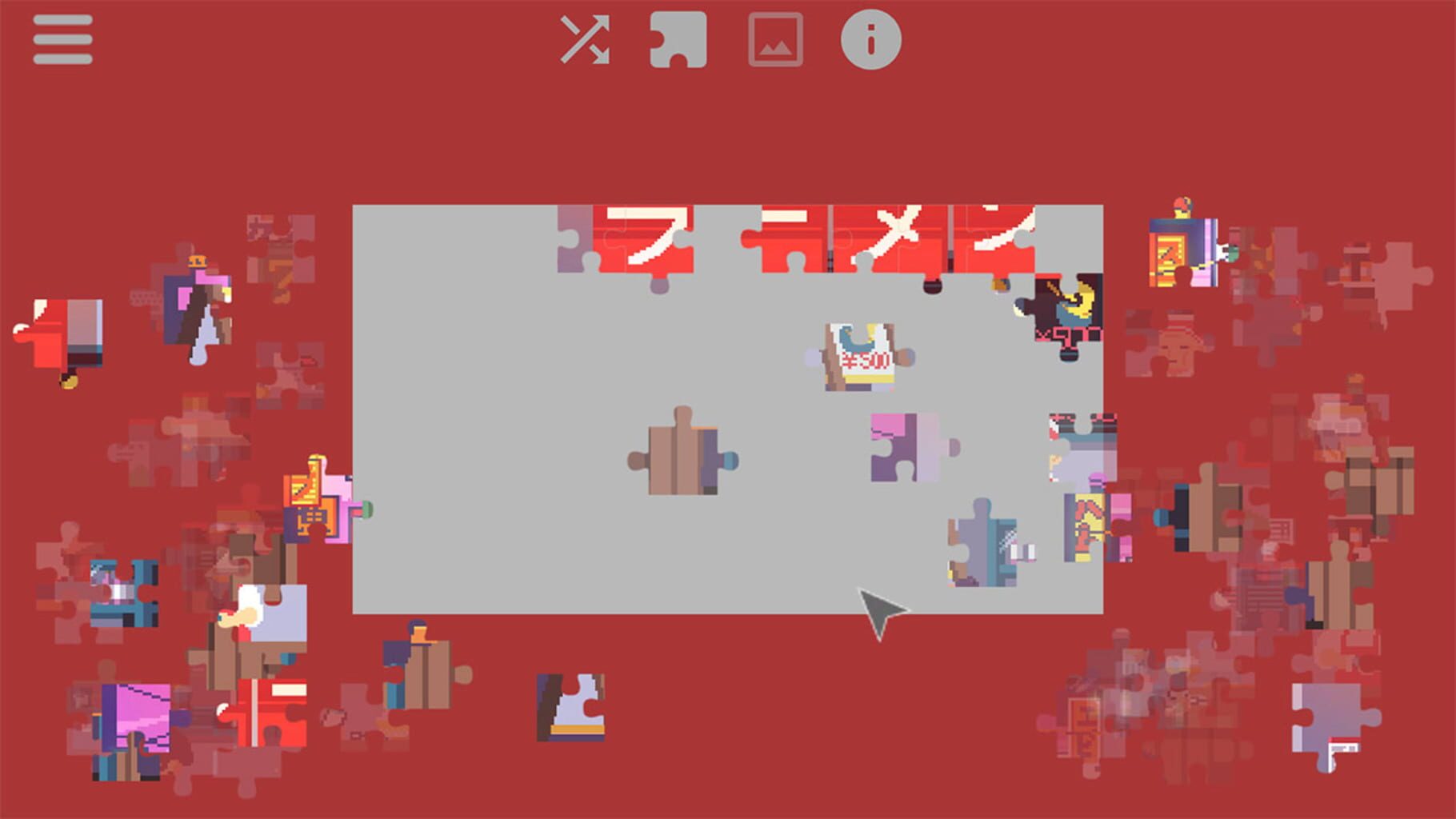 Daylife in Japan: Pixel Art Jigsaw Puzzle screenshot