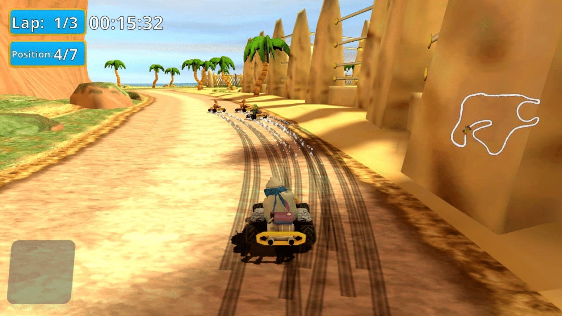 Crazy Chicken Kart 2 screenshot