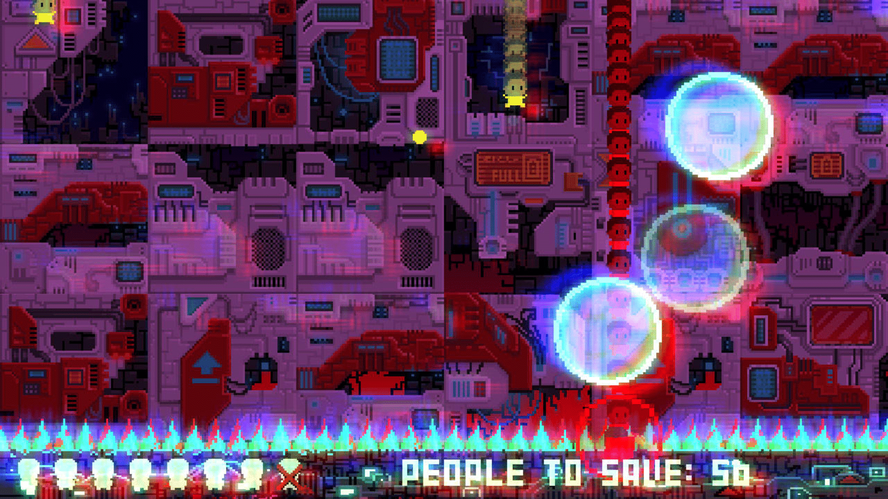 Space Lift Danger Panic! screenshot