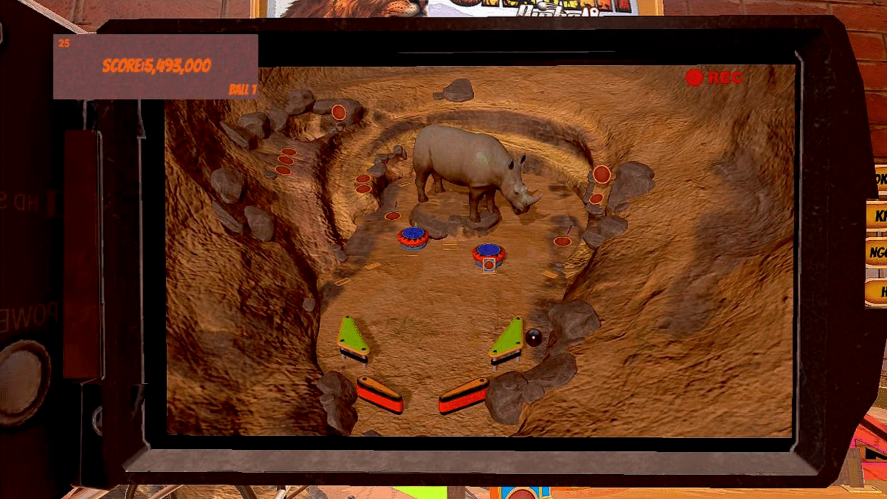 Safari Pinball screenshot