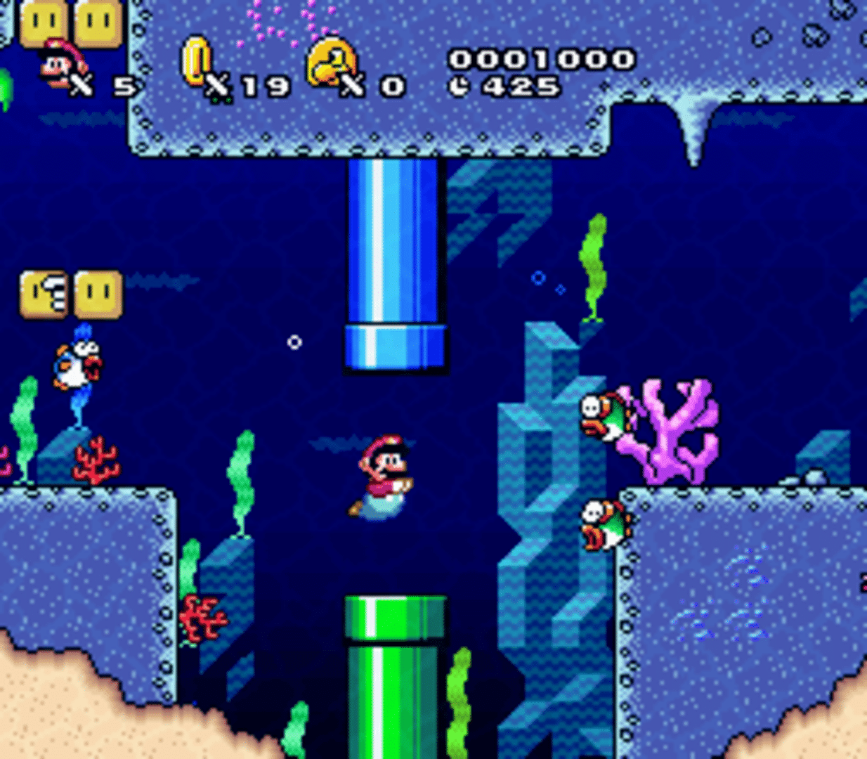 New Super Mario World 2: Around the World screenshot