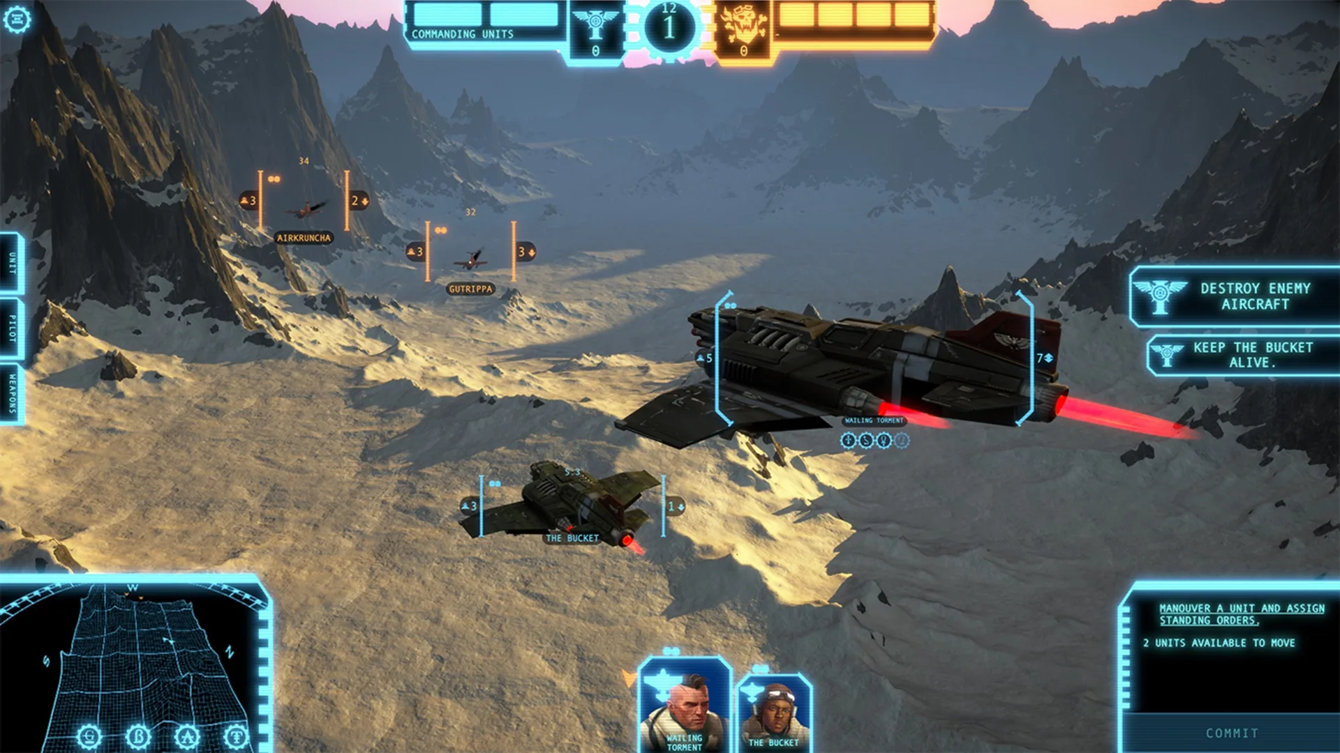 Captura de pantalla - Aeronautica Imperialis: Flight Command
