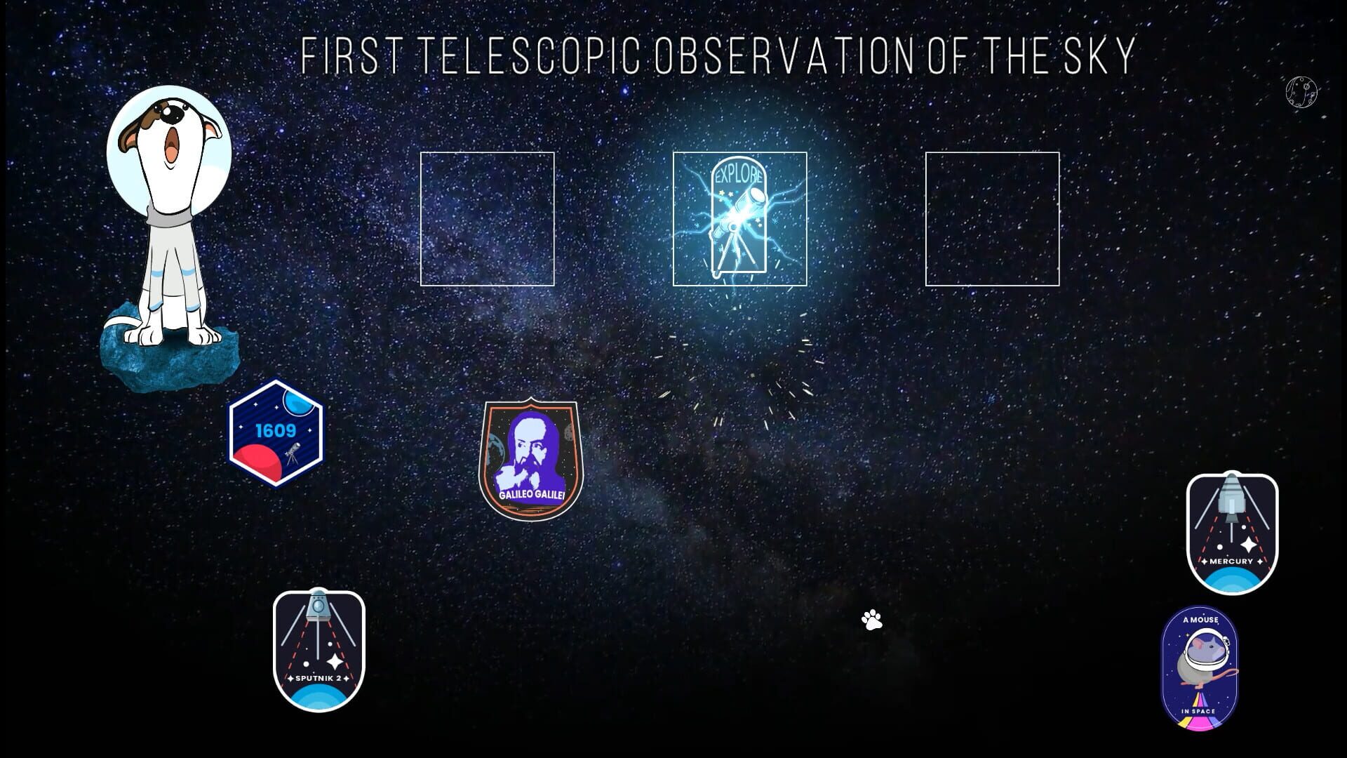 Kosmo Laika: Guide to Space - Screenshot