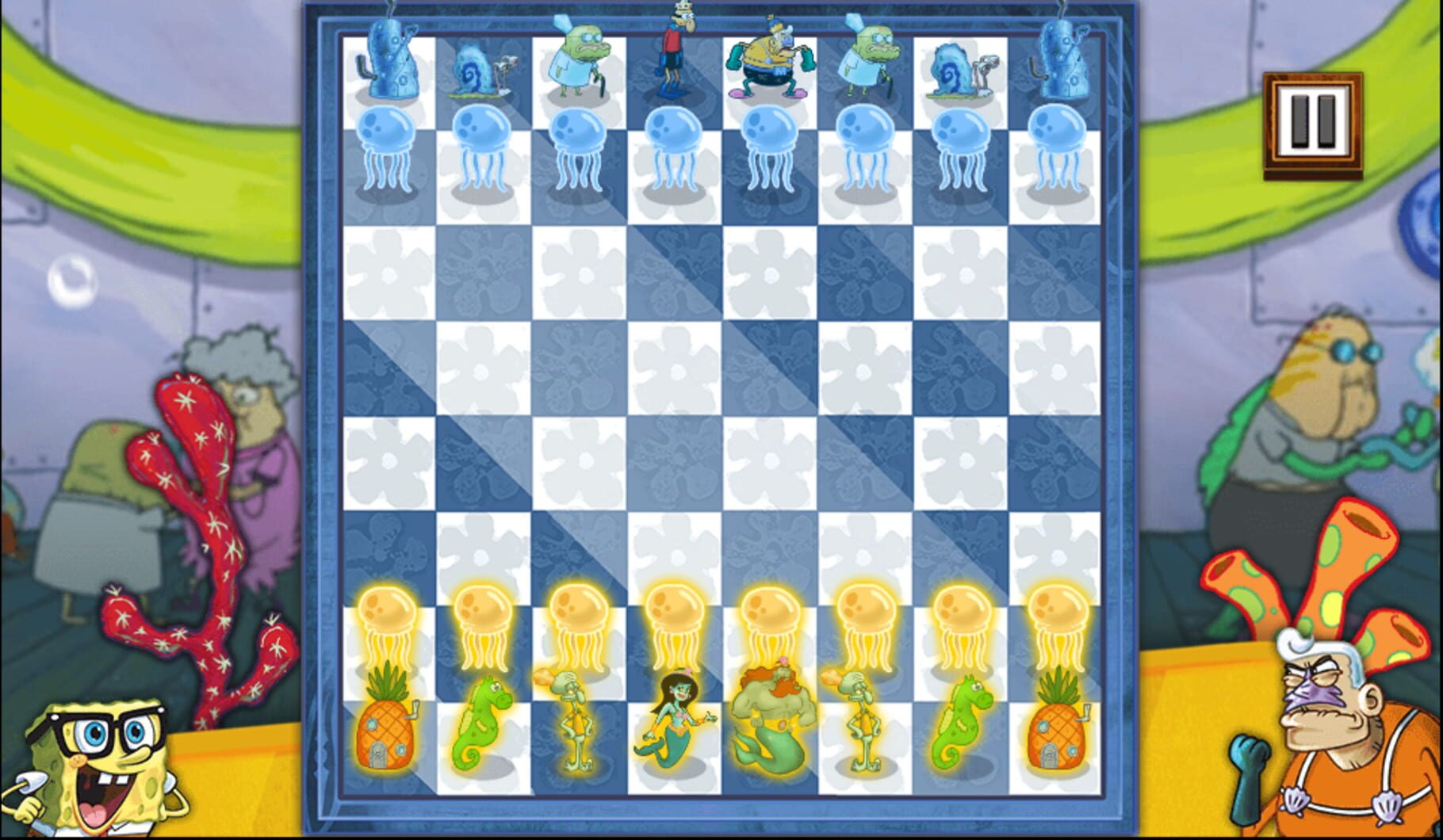 Captura de pantalla - SpongeBob SquarePants: Bikini Bottom Chess