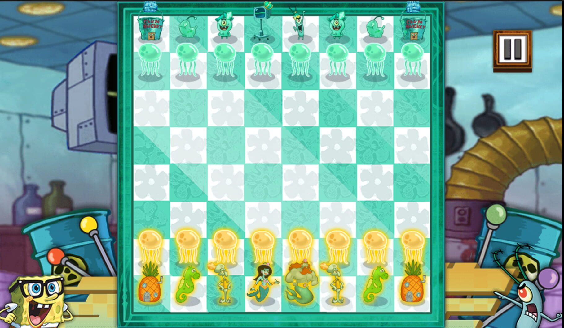 Captura de pantalla - SpongeBob SquarePants: Bikini Bottom Chess