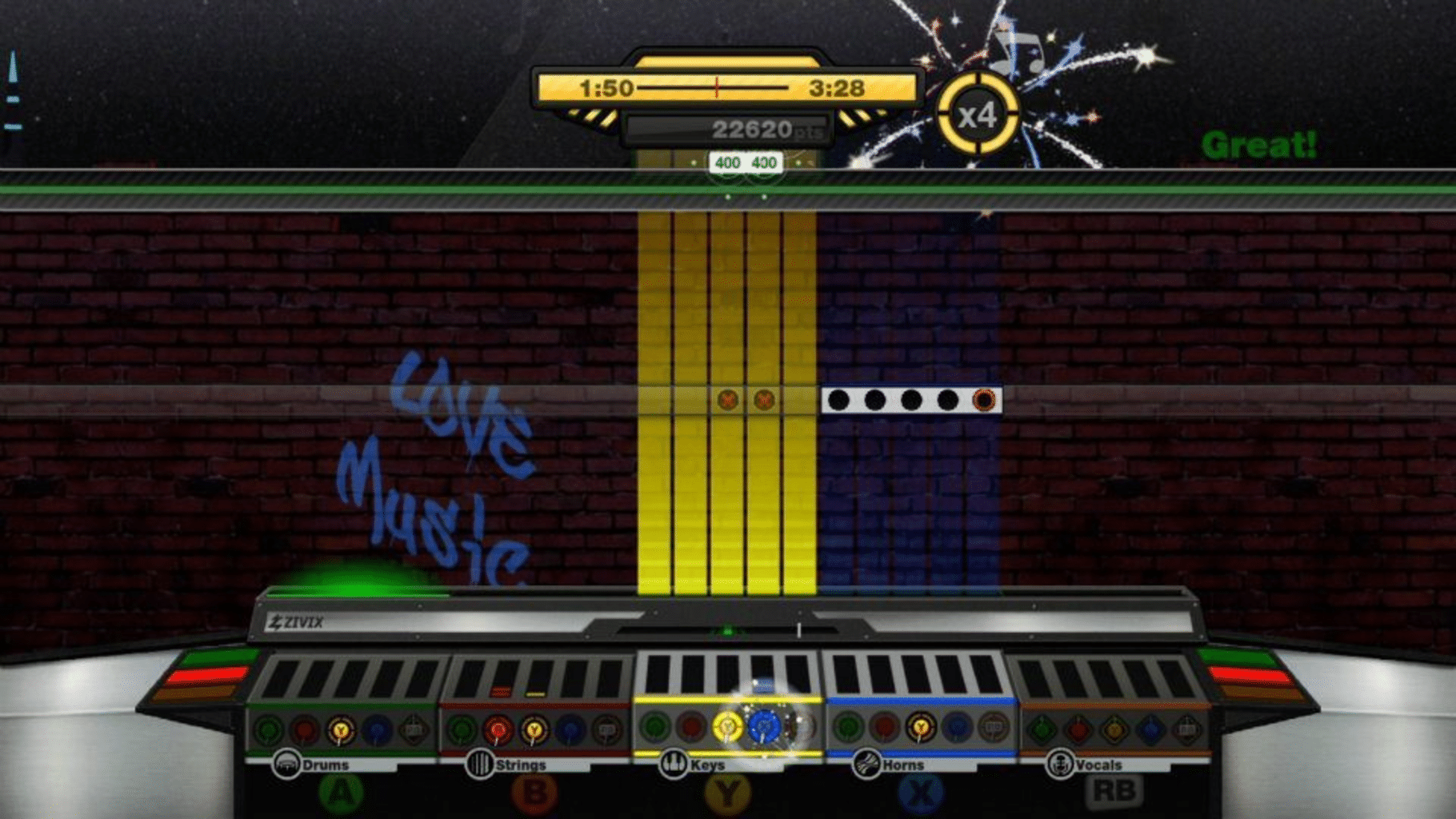 JAM Live Music Arcade screenshot