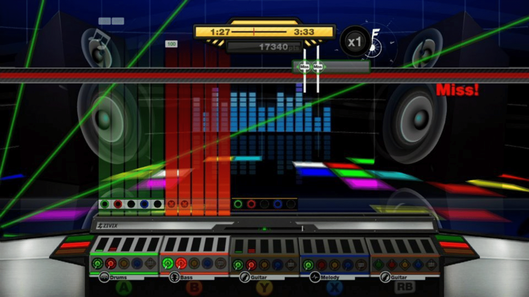 JAM Live Music Arcade screenshot