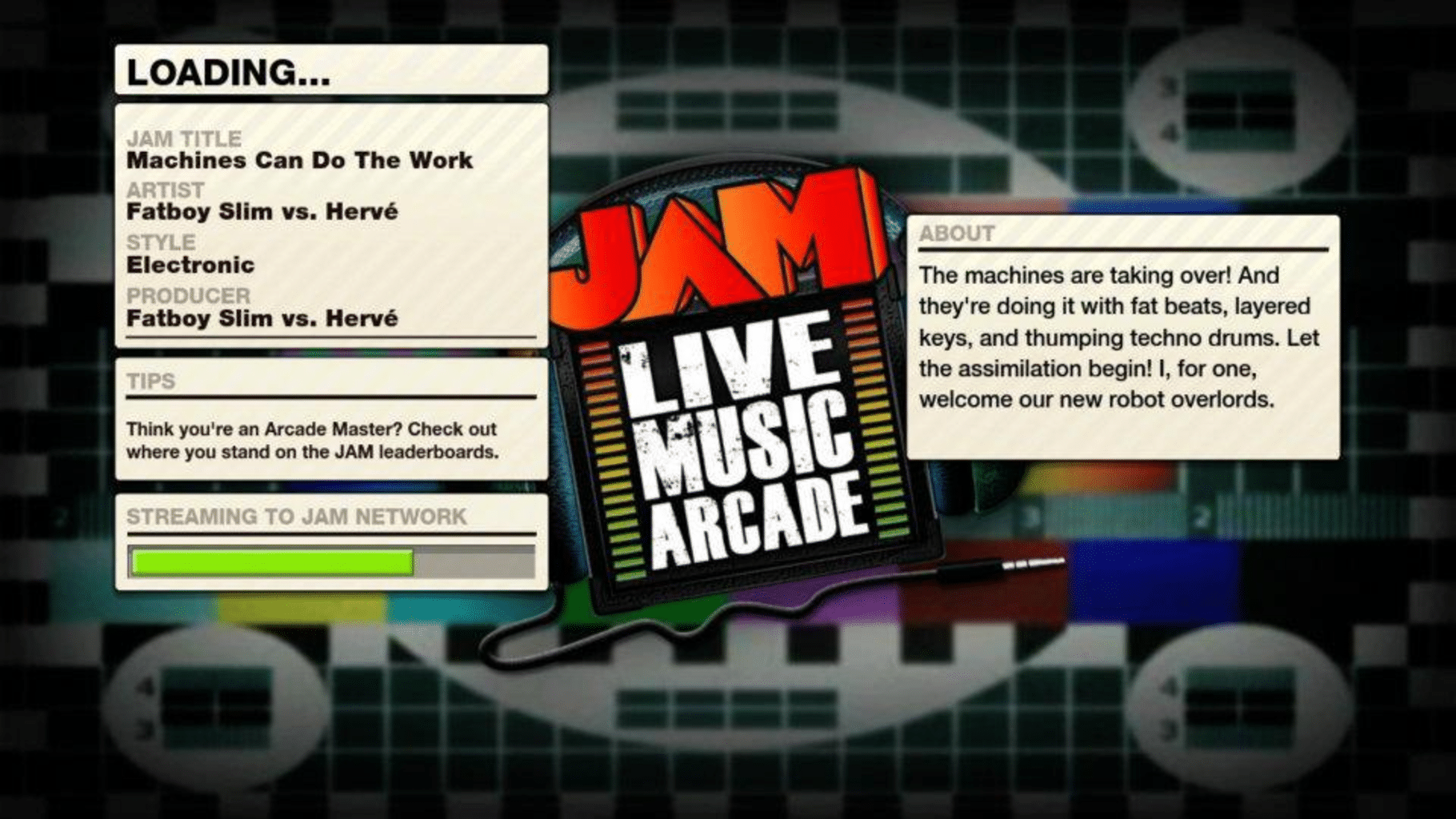 JAM Live Music Arcade screenshot