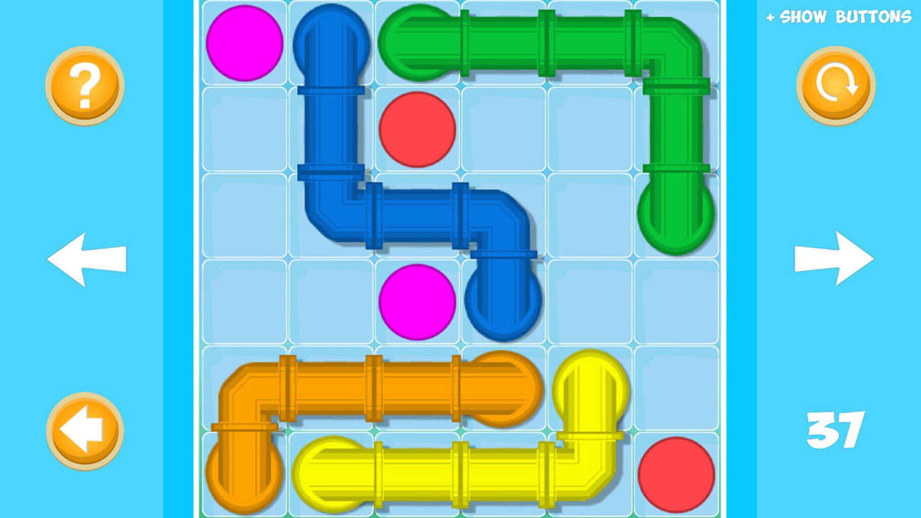 Connect Color Dots: Fun Water Flow Pipe Line Art Puzzle Game screenshot