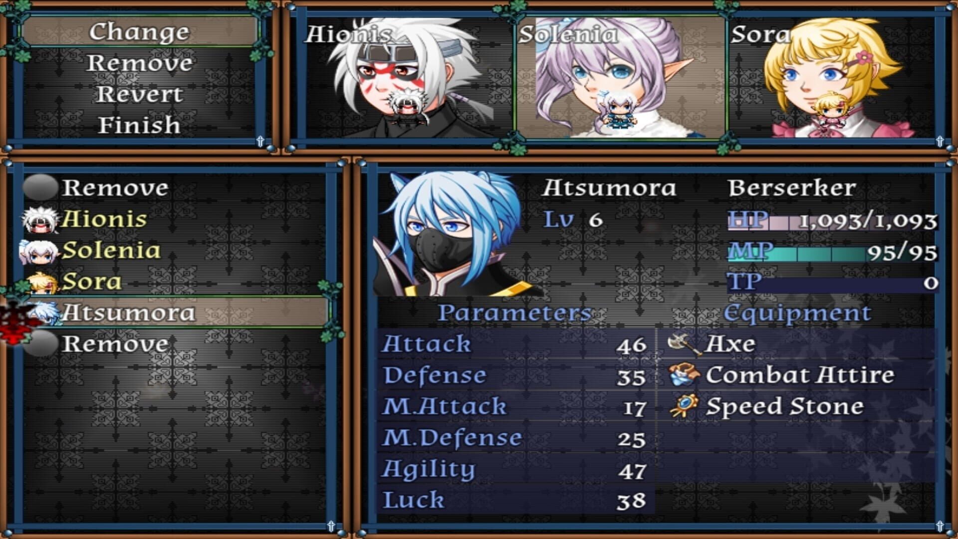 Solenars Edge II: Aurora of The Seventh Dawn - Screenshot