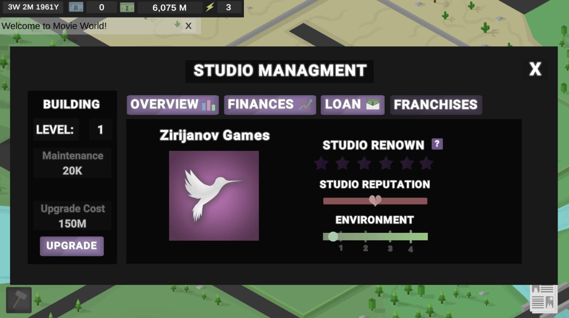 Movie World - Screenshot