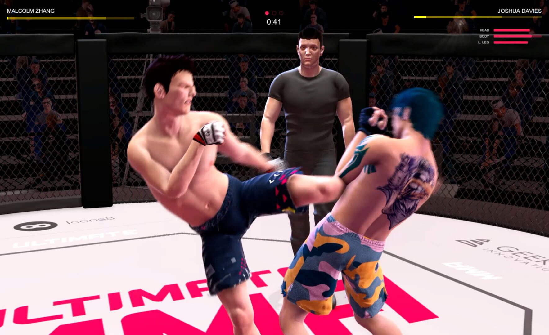 Ultimate MMA - Screenshot
