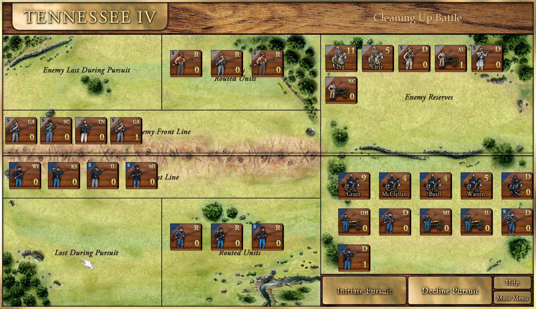 Victory and Glory: The American Civil War - Screenshot