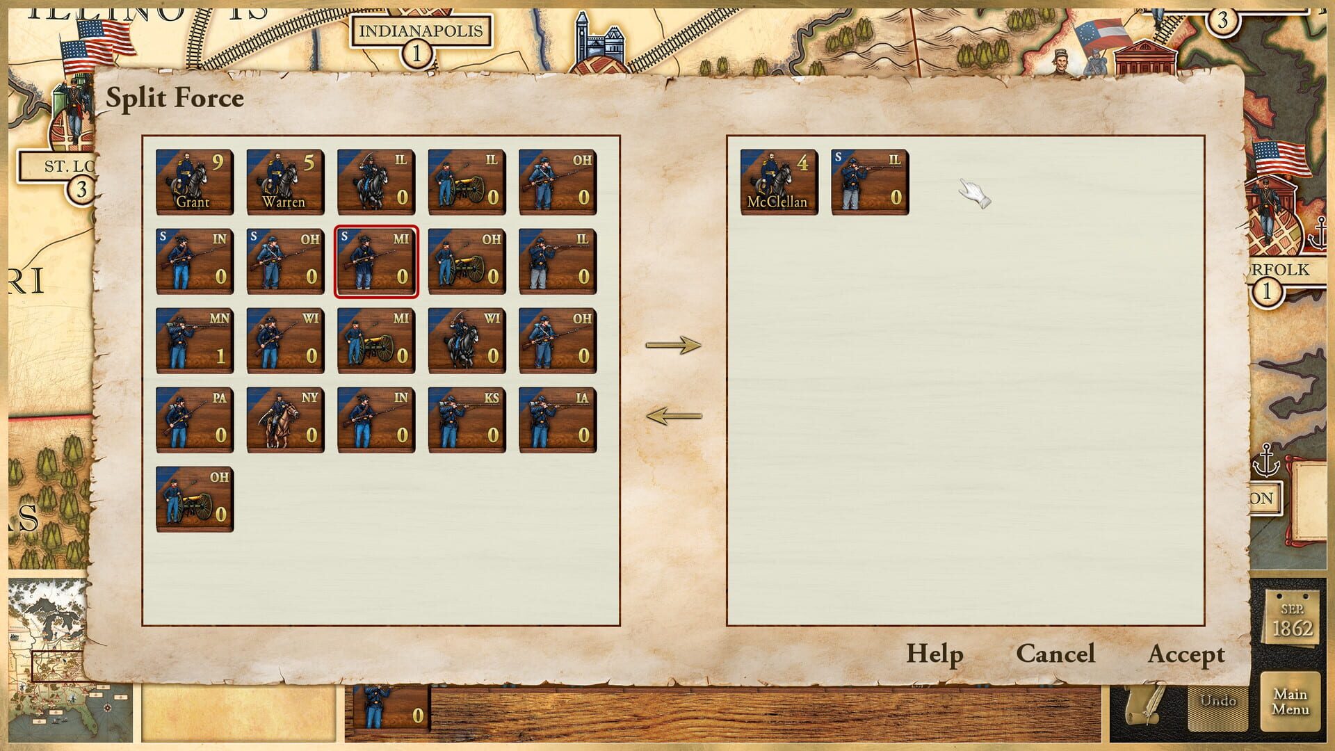 Victory and Glory: The American Civil War - Screenshot