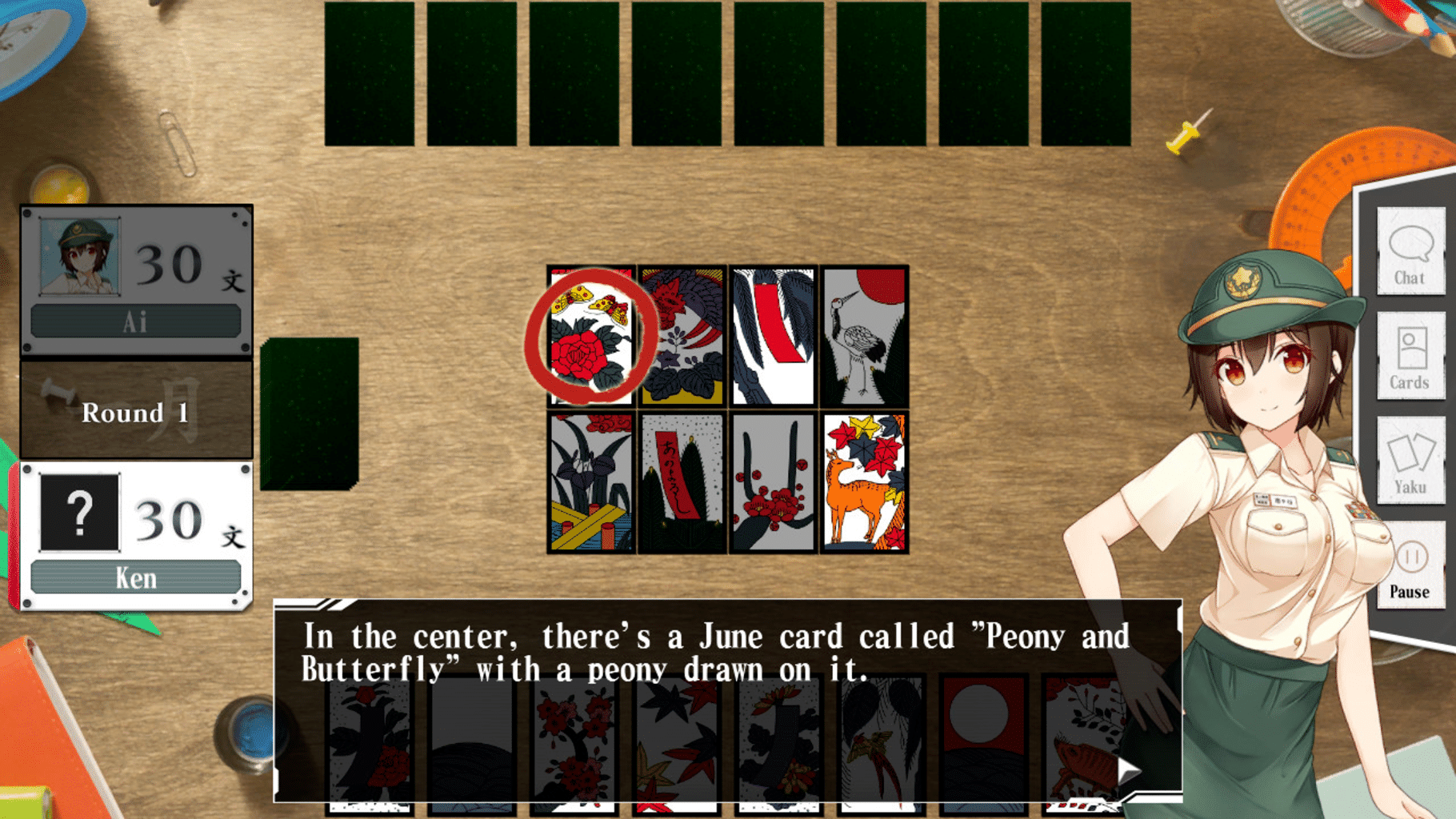 Bishoujo Battle Hanafuda Koi-Koi screenshot