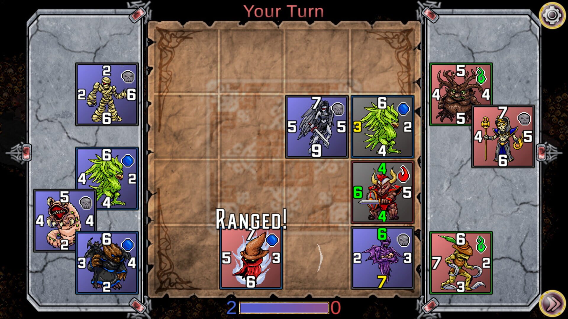 Trial of the Gods: Siralim CCG - Screenshot