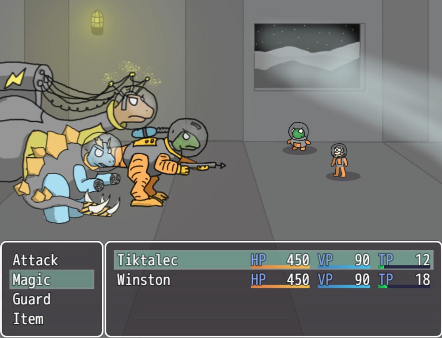 Tiktalec and the Dino Moonbase - Screenshot