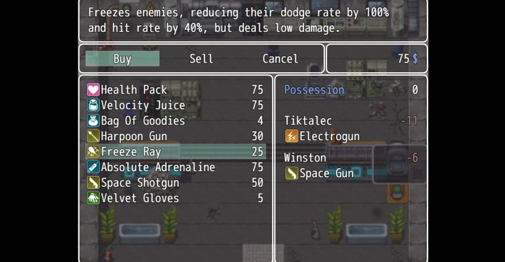 Tiktalec and the Dino Moonbase - Screenshot