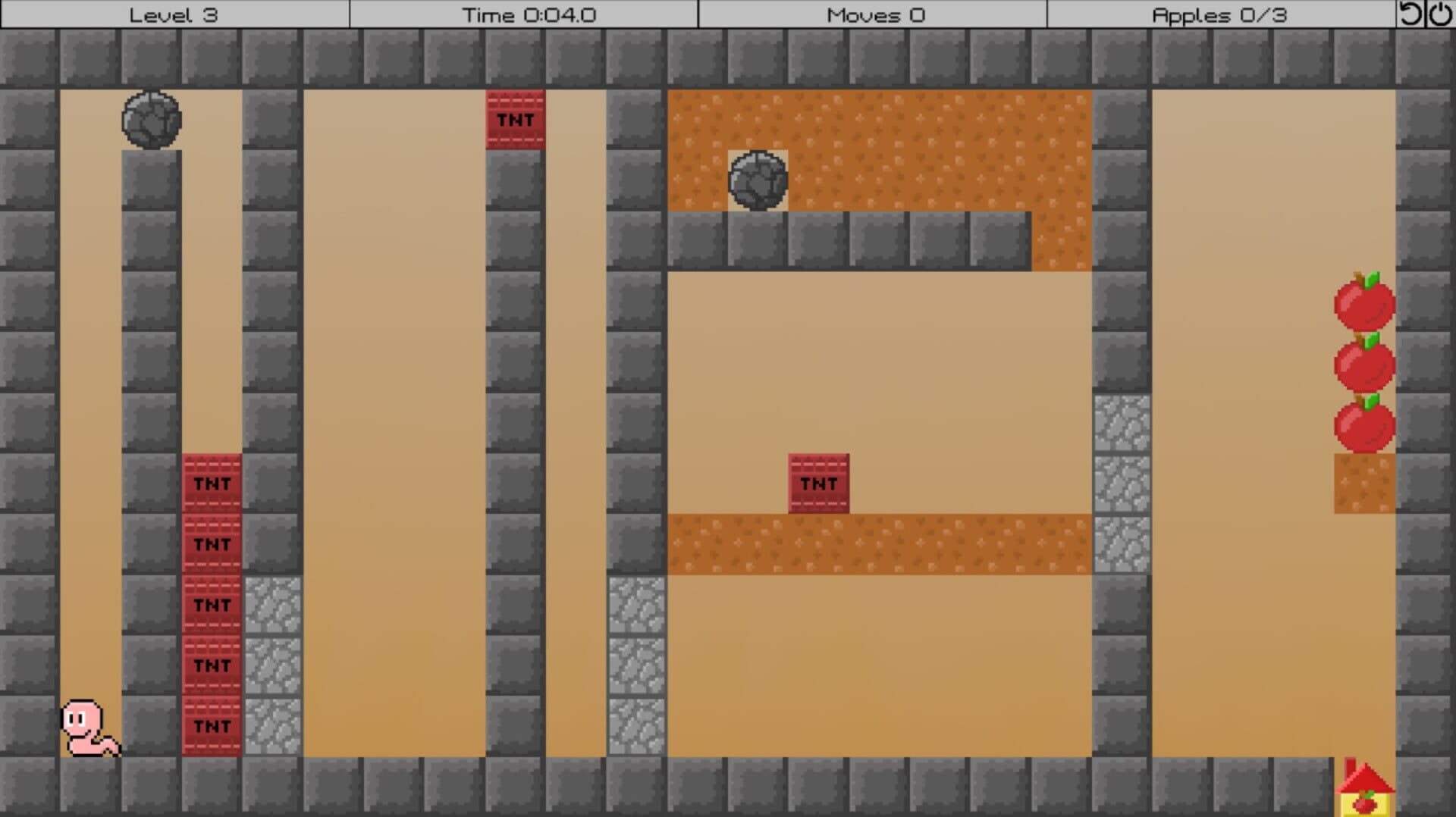 Adventures of the Worm - Screenshot