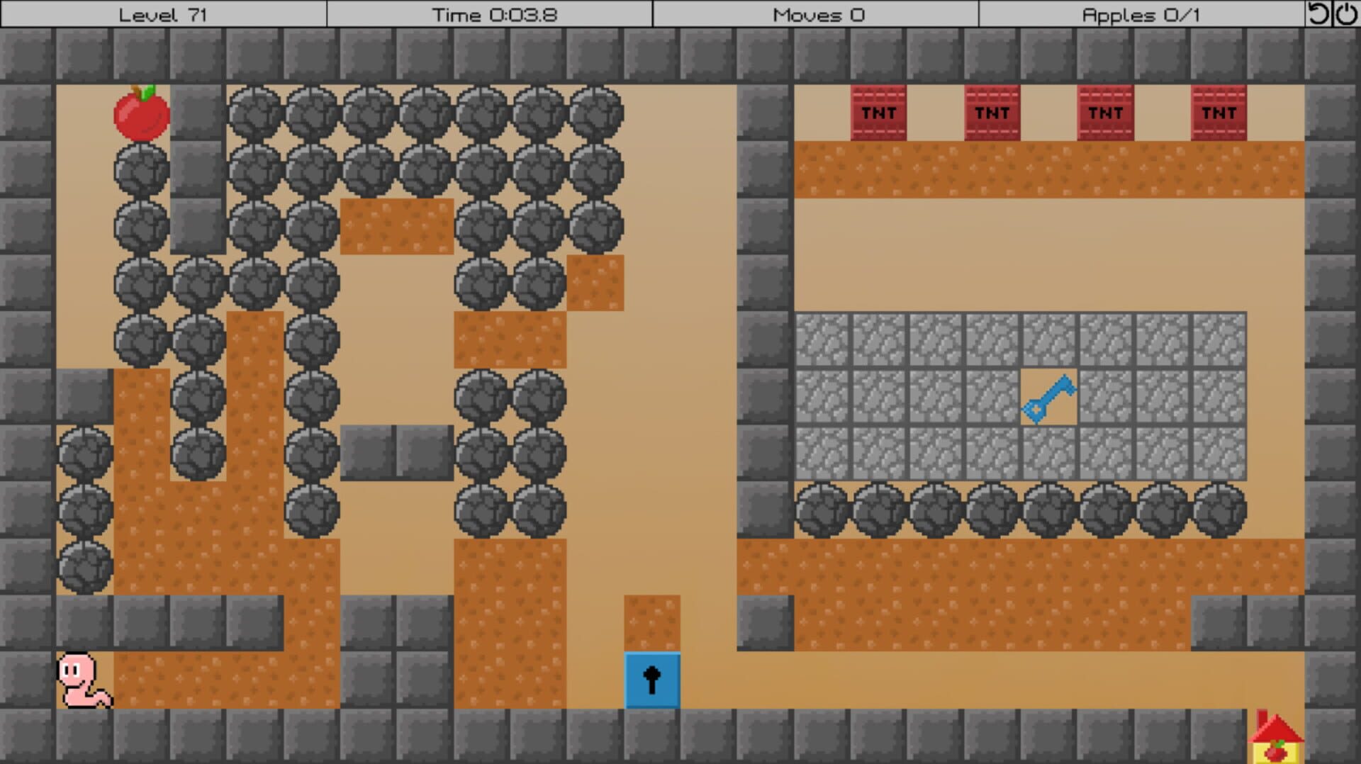Adventures of the Worm - Screenshot