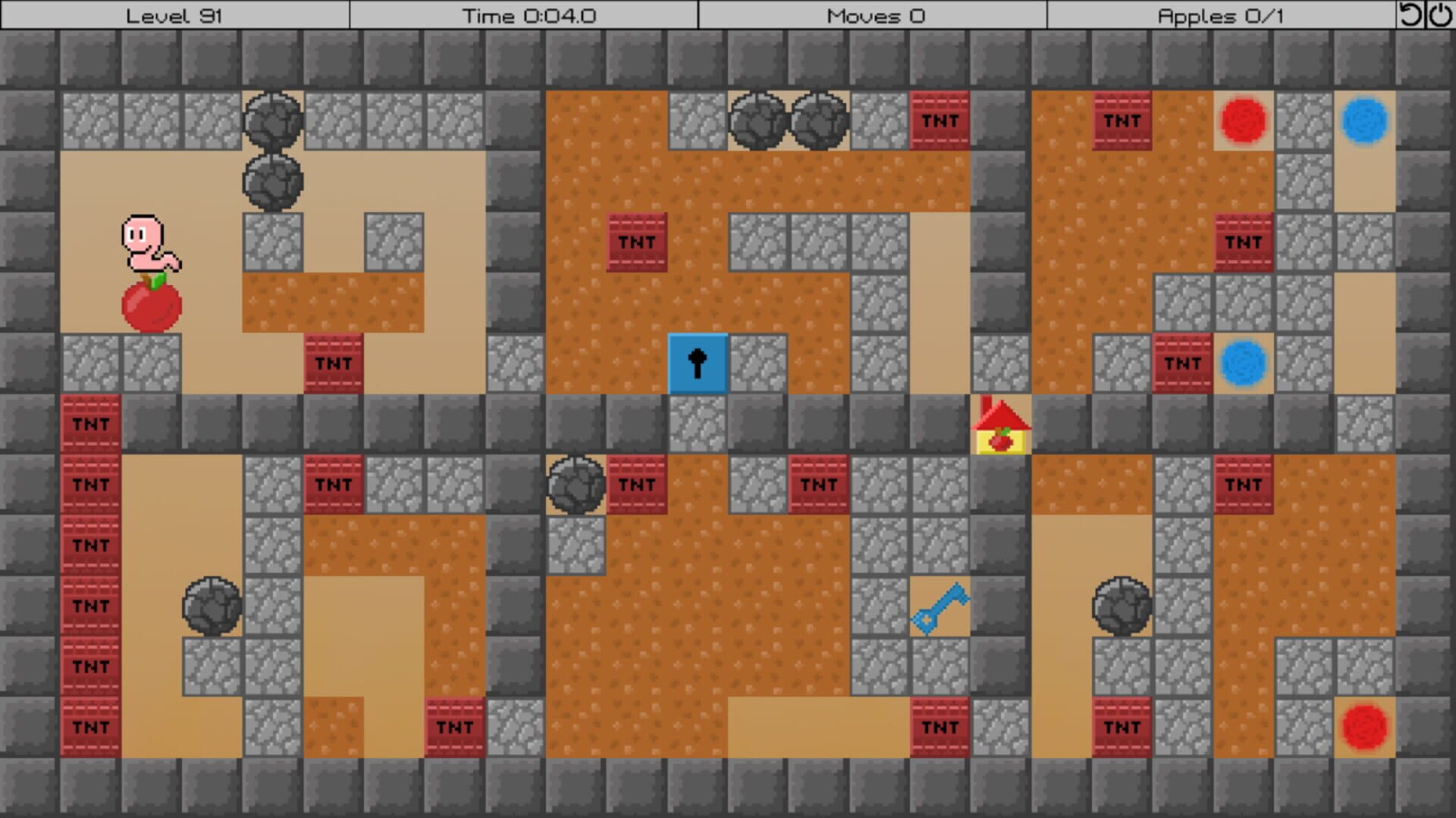 Adventures of the Worm - Screenshot