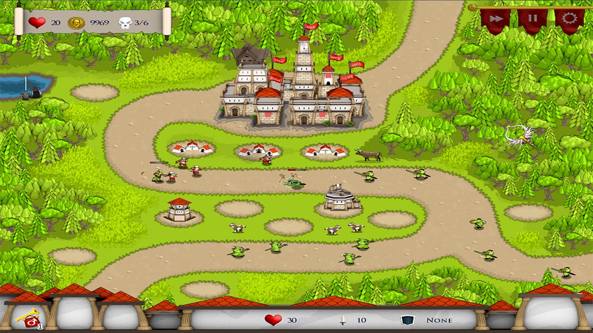 Rush on Rome - Screenshot