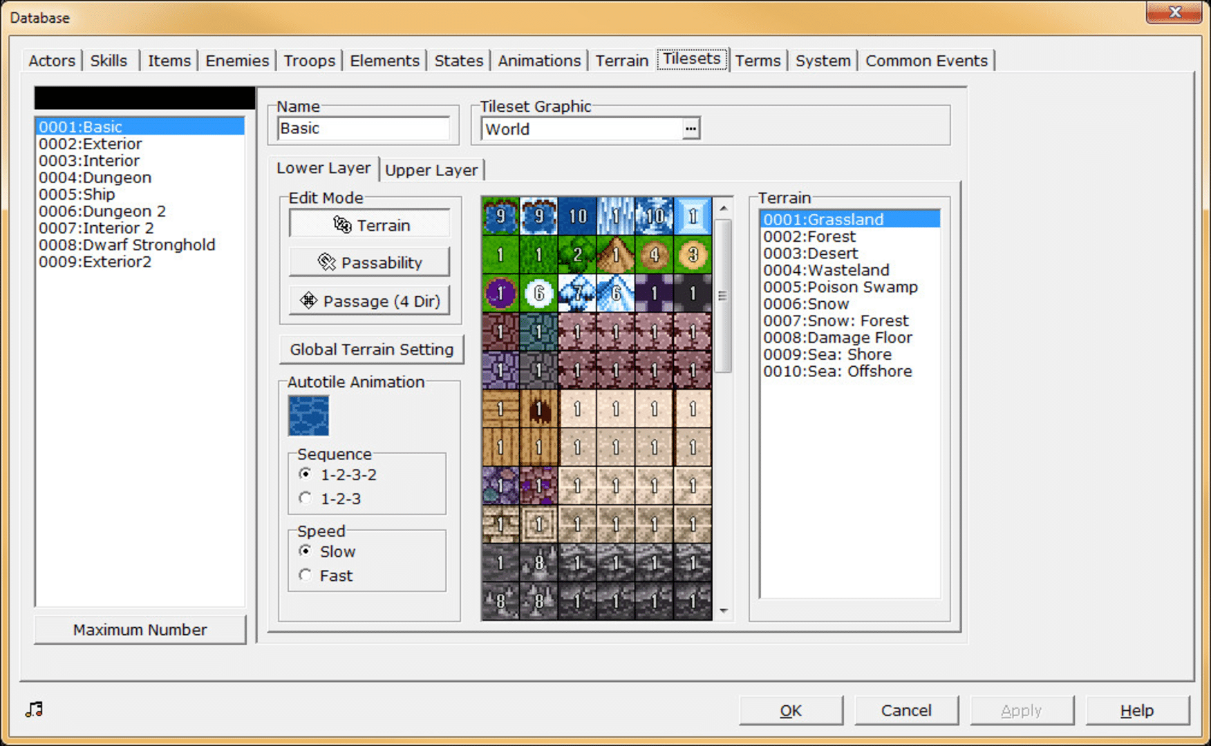 RPG Maker 2000 screenshot