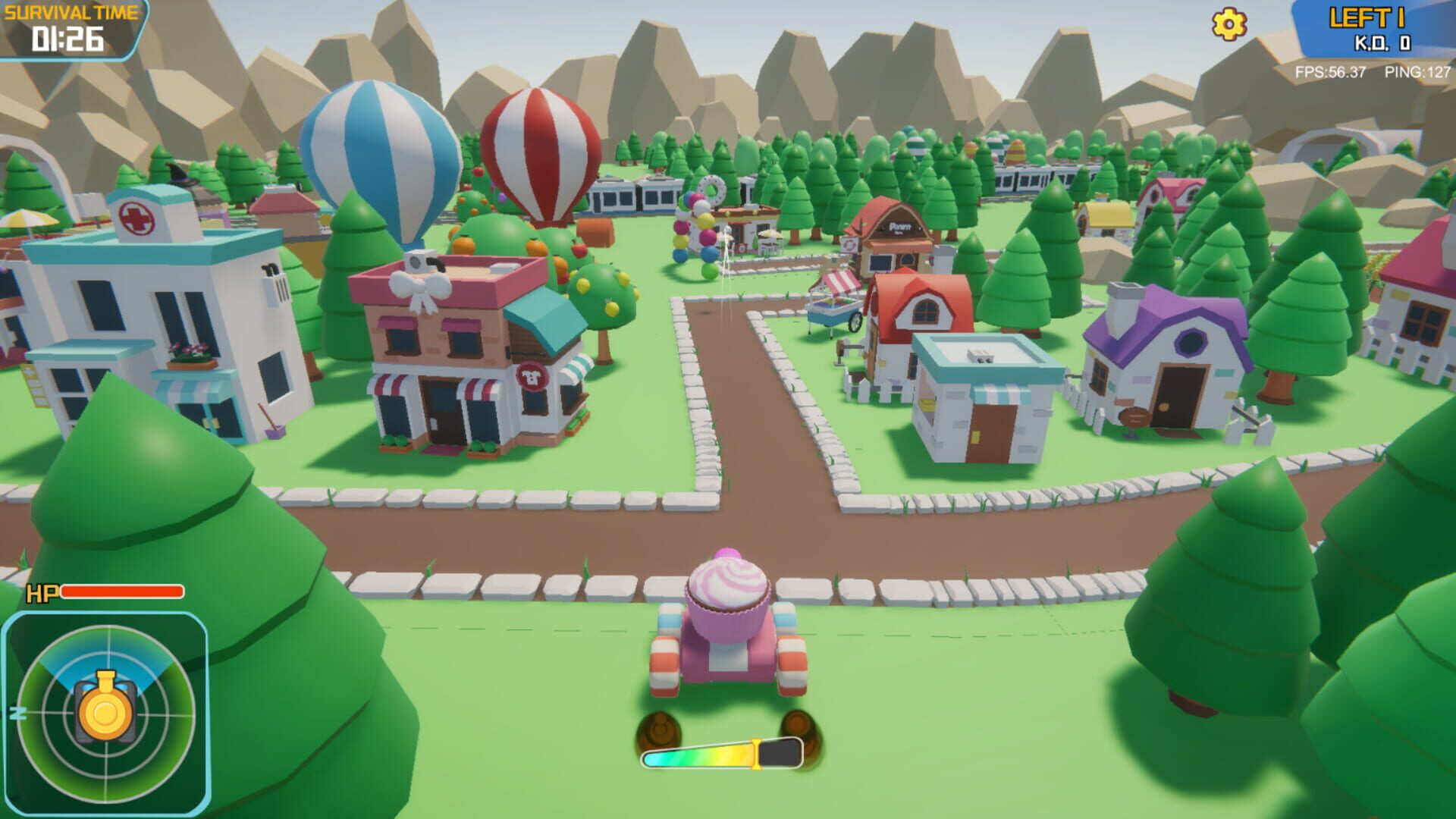 Marshmallow Tank - Screenshot