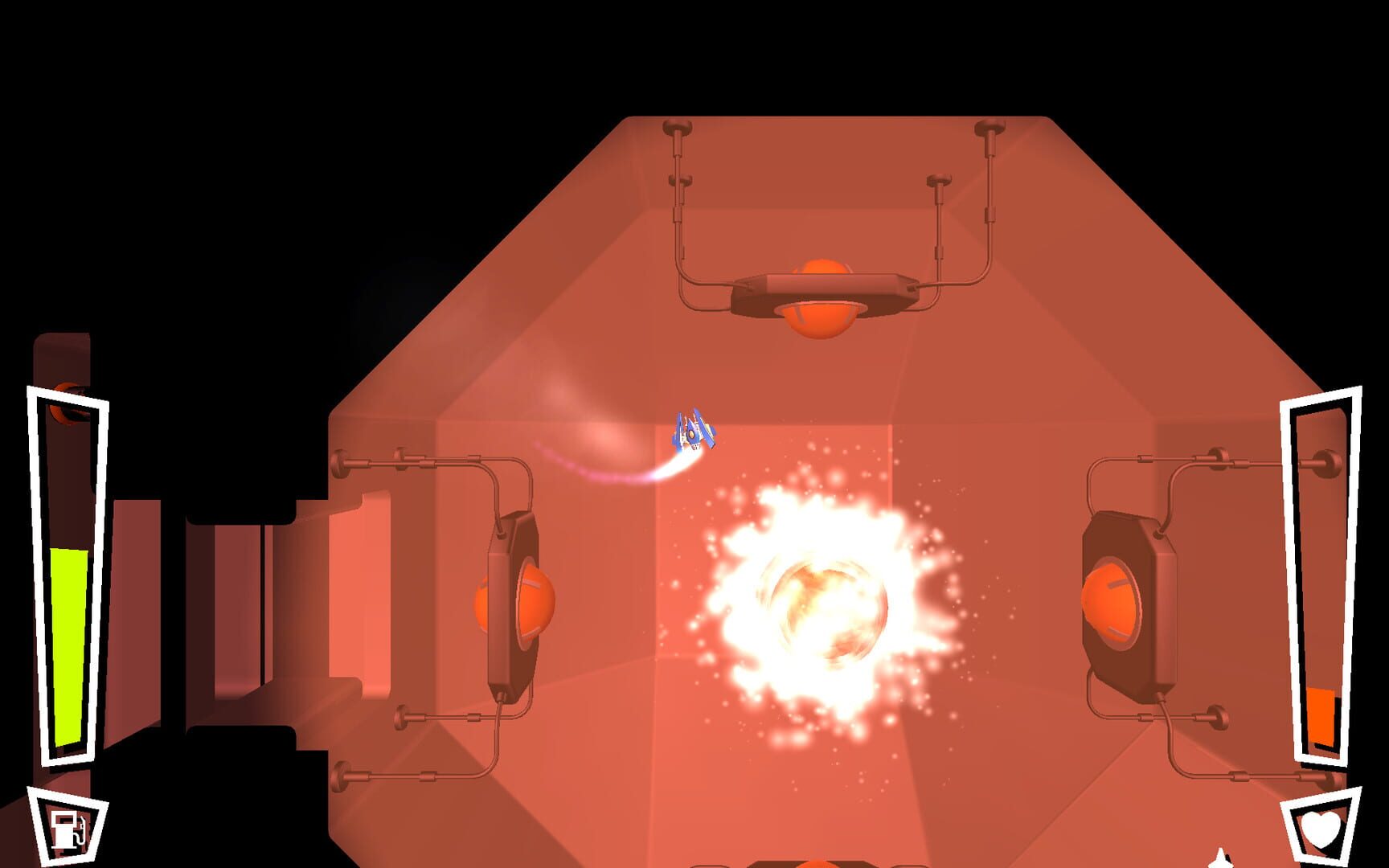 Super Thrustforce: Orbital Meat Police - Screenshot