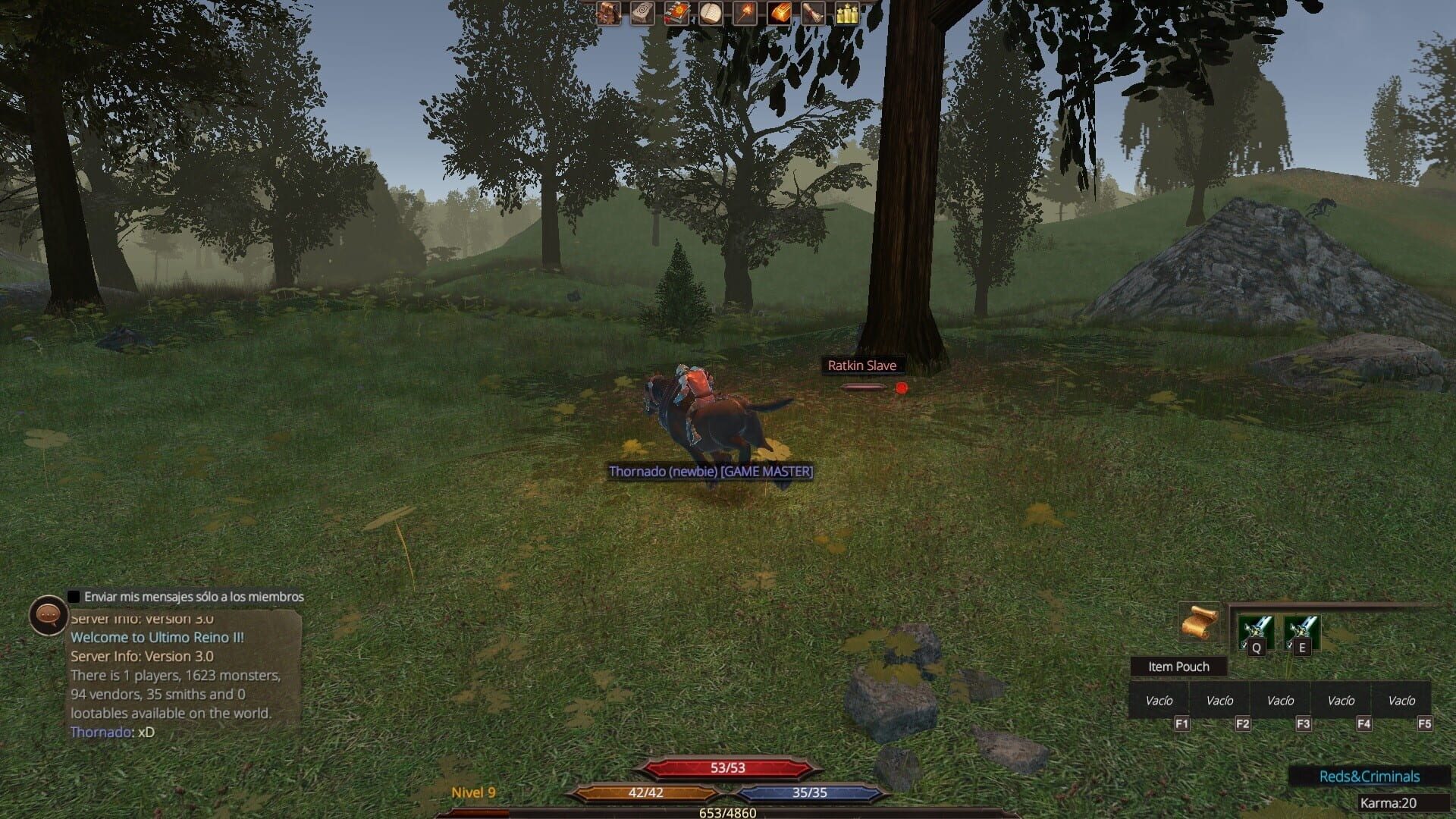 Ultimo Reino 2 - Screenshot