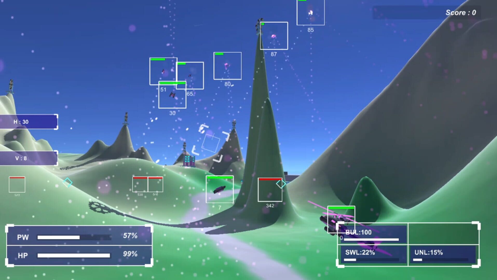 Ray Attack - Screenshot
