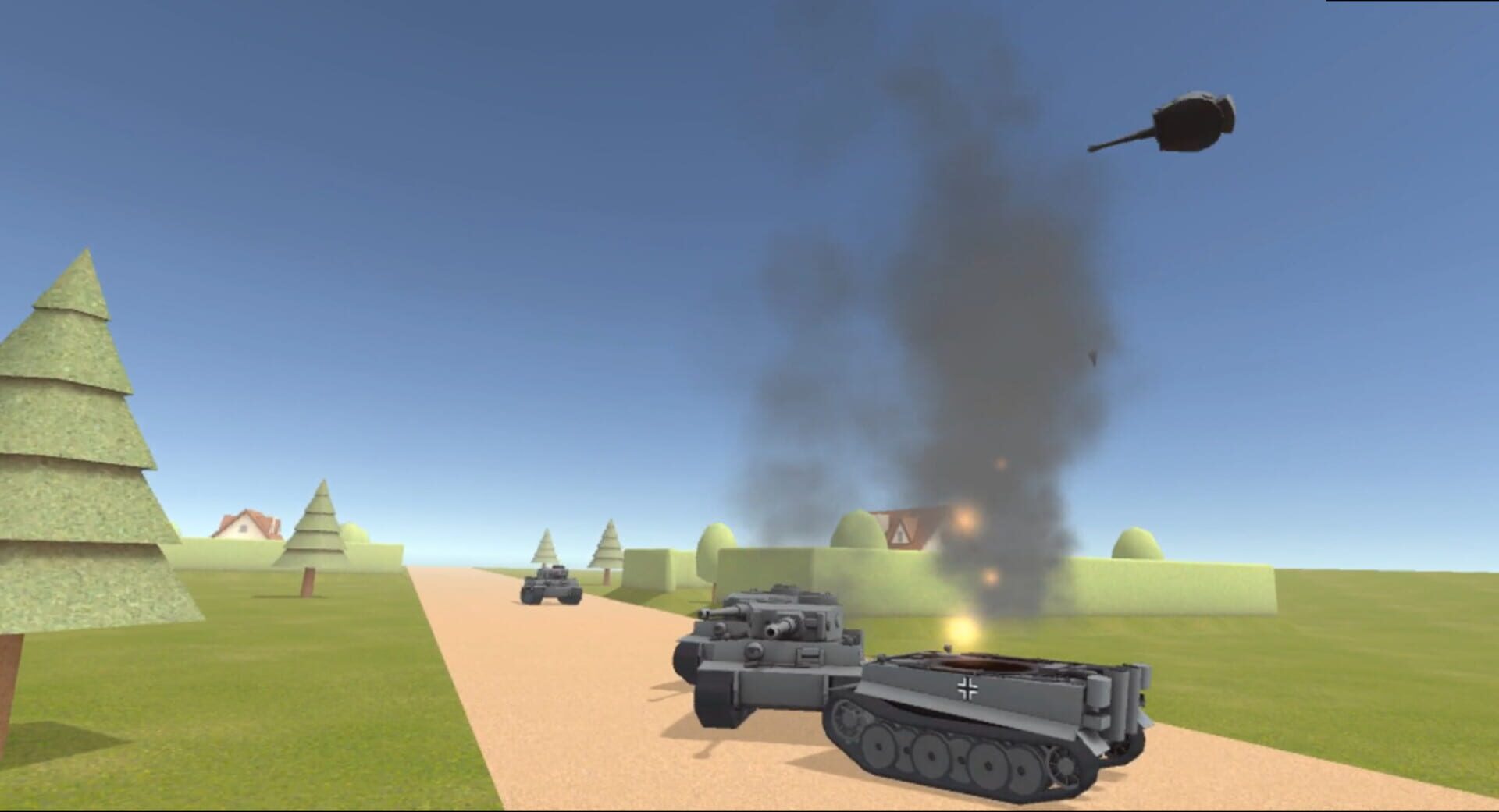 VR Cute Tanks: Girls and Dinosaurs - Screenshot