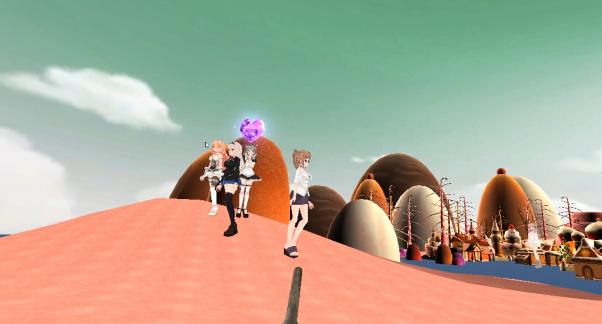 VR Cute Tanks: Girls and Dinosaurs - Screenshot