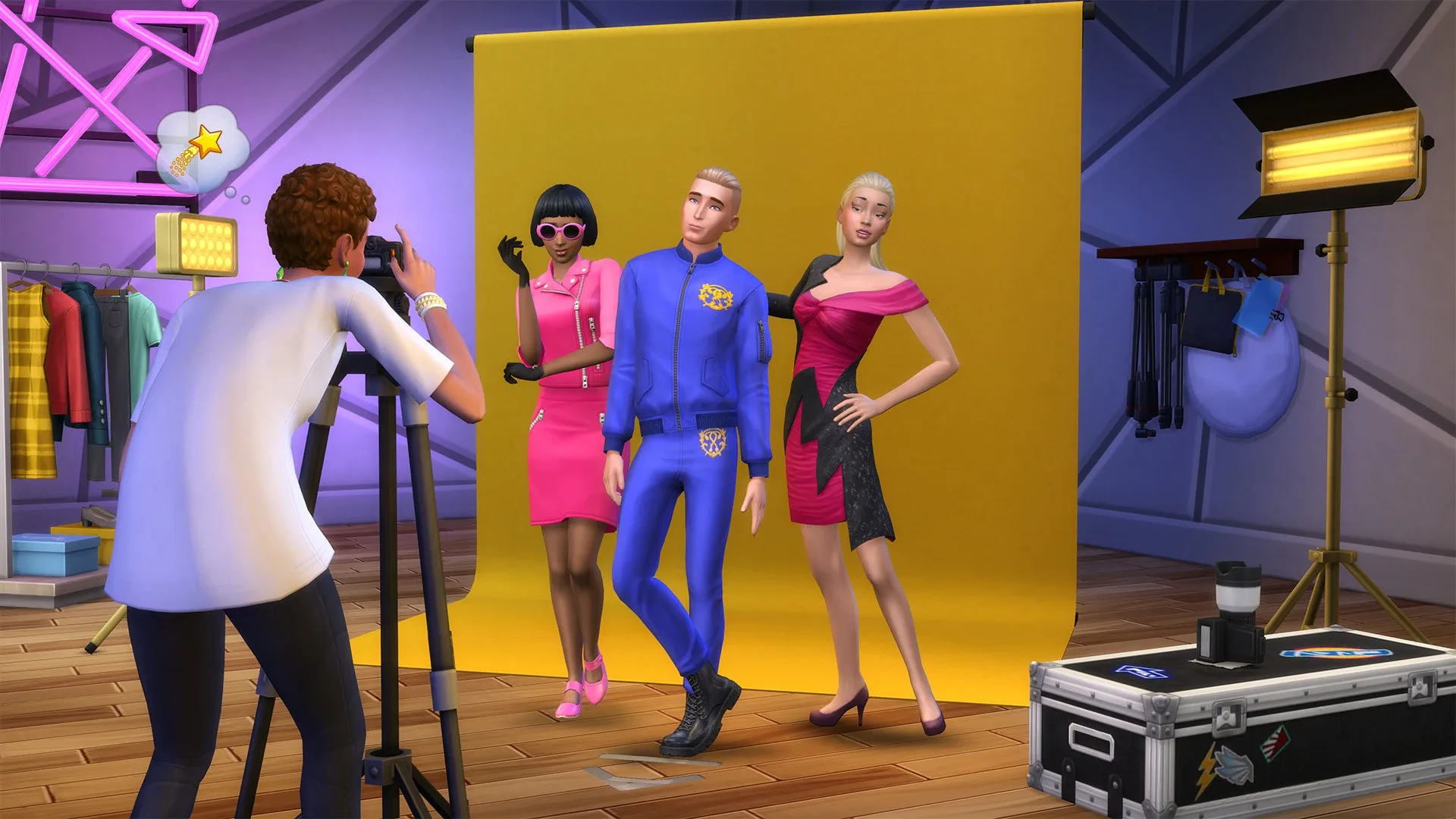 Captura de pantalla - The Sims 4: Moschino Stuff
