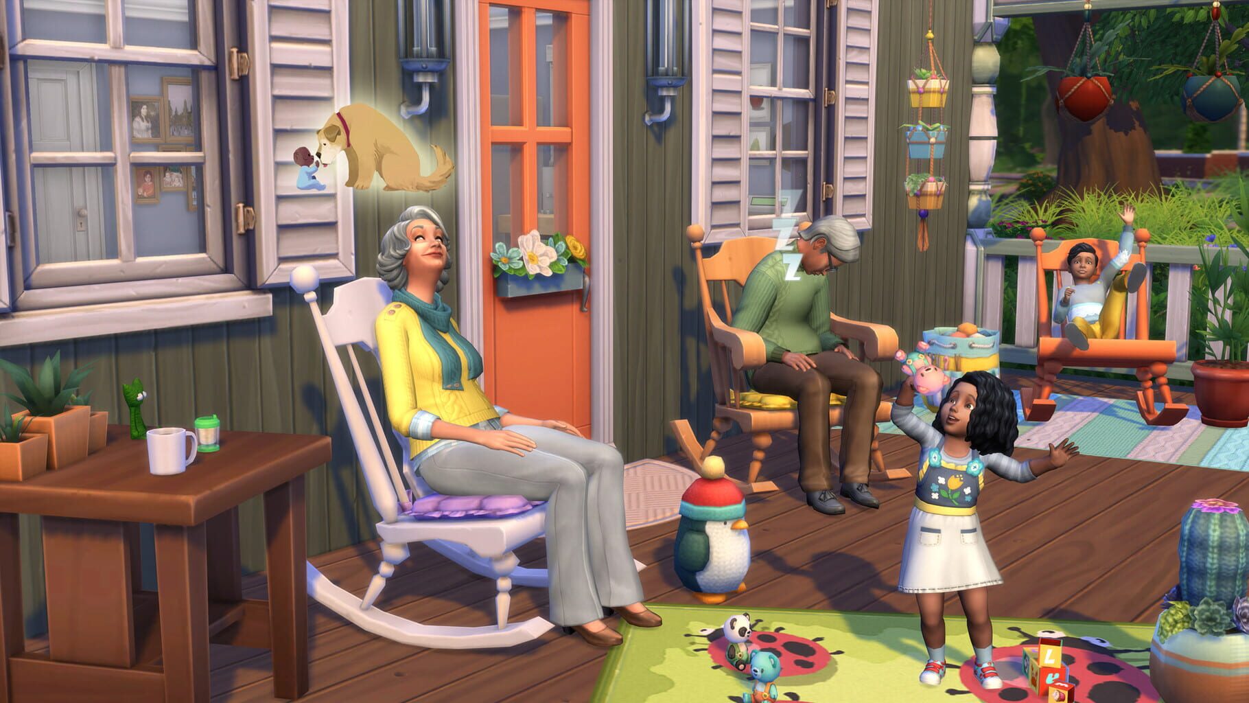 Captura de pantalla - The Sims 4: Nifty Knitting Stuff