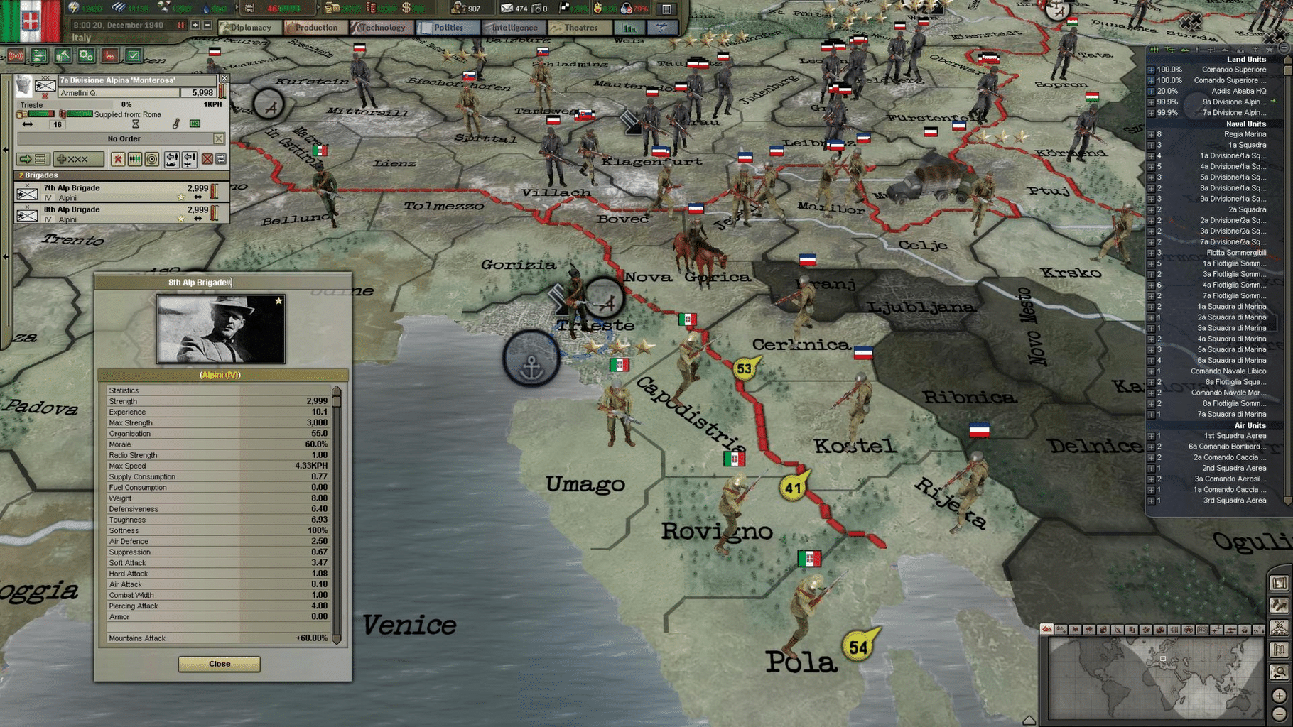 Hearts of Iron III: Their Finest Hour screenshot