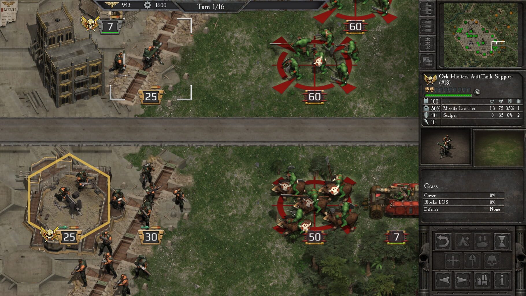 Captura de pantalla - Warhammer 40,000: Armageddon - Ork Hunters