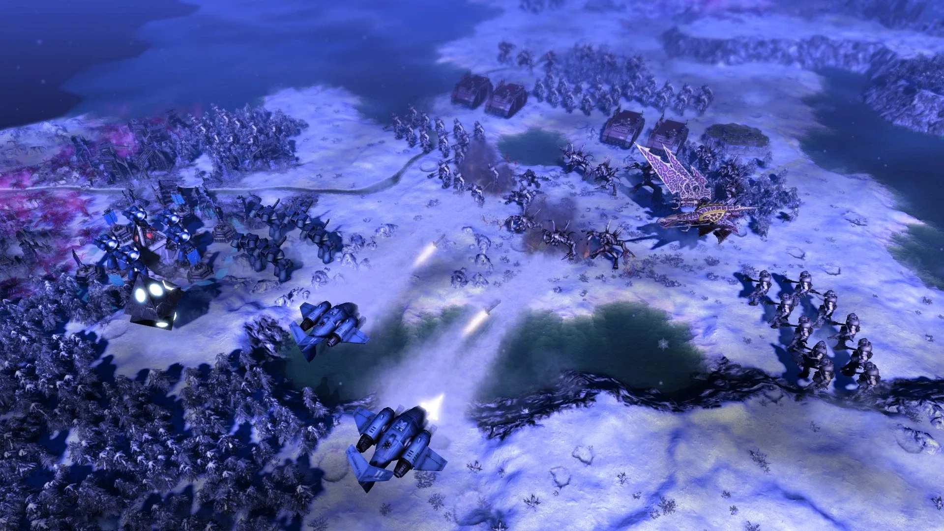 Captura de pantalla - Warhammer 40,000: Gladius - Relics of War: Chaos Space Marines