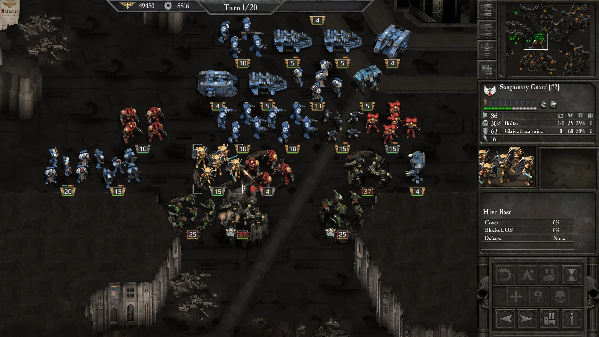 Captura de pantalla - Warhammer 40,000: Armageddon - Glory of Macragge